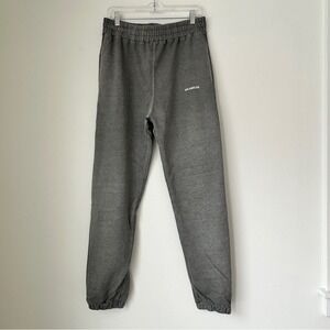 Anna Petrosian Unlabeled Logo Jogger XL Gray French Terry Relaxed Lounge Comfort